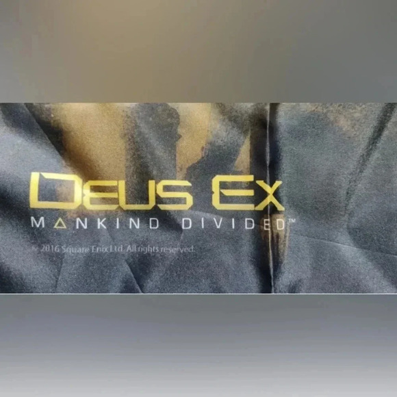 Deus Ex Mankind Divided -PreOrder Bonus Fabric Poster -GameStop Exclusive 27x40” - Picture 4 of 4